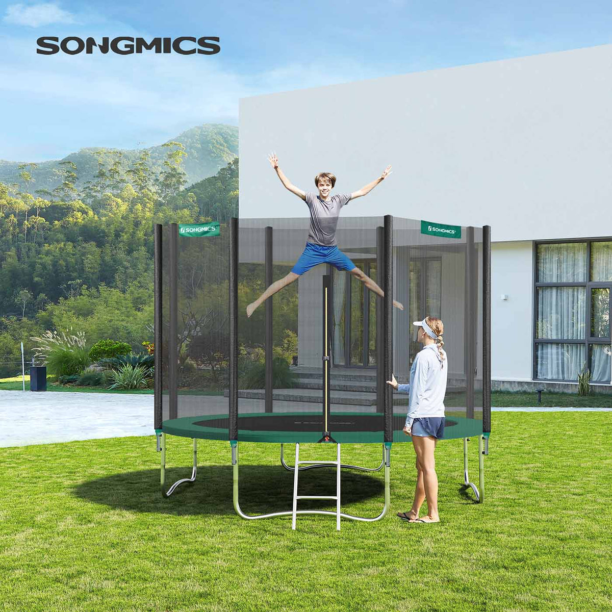 Replacement Trampoline Safety Pad - 12 ft - Removable