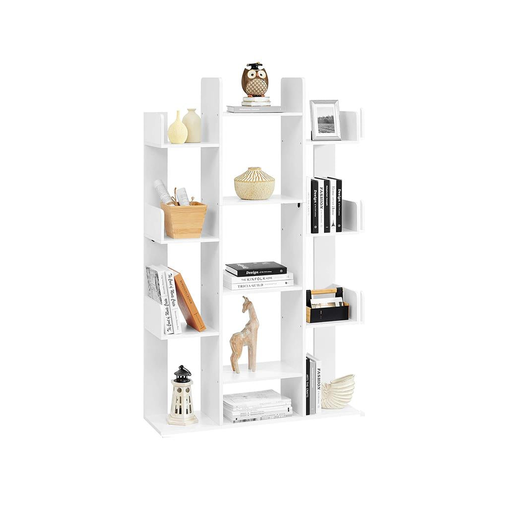Tree-Shaped Bookcase - 13 Storage Shelves