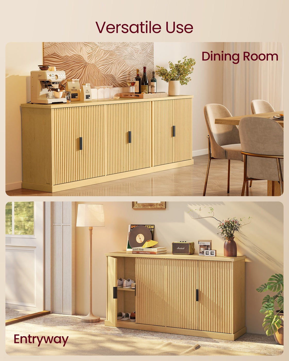 MAXE Collection - Buffet Cabinet - Console Cabinet