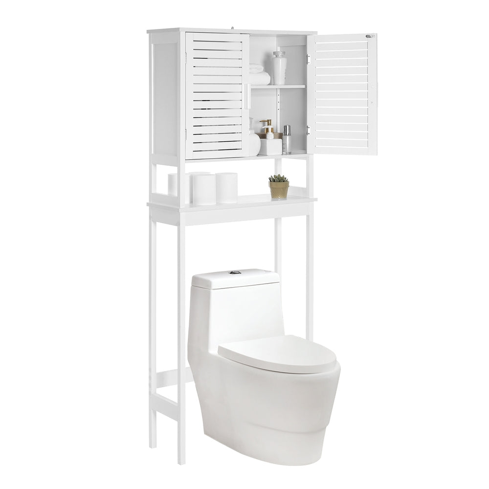 Bamboo Over the Toilet Storage Cabinet - Cloud White
