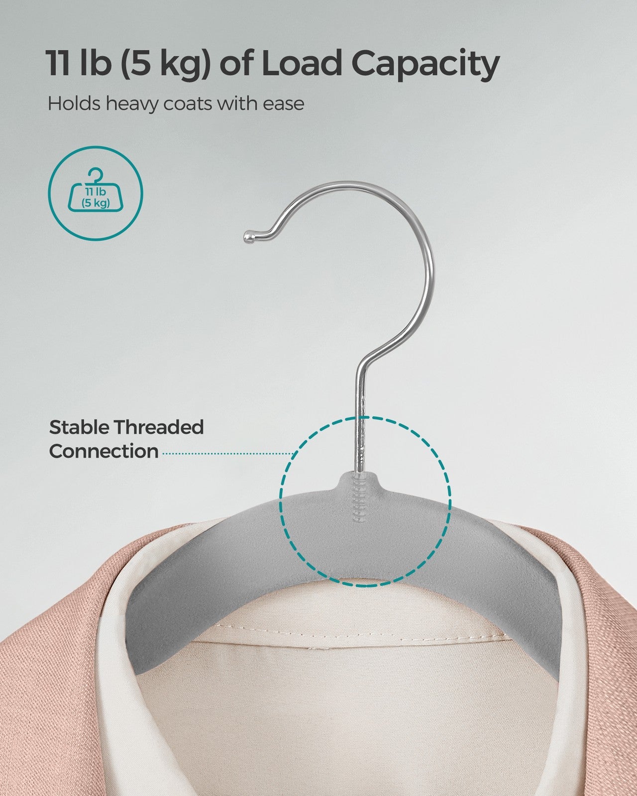 Velvet Hangers 50 Pack