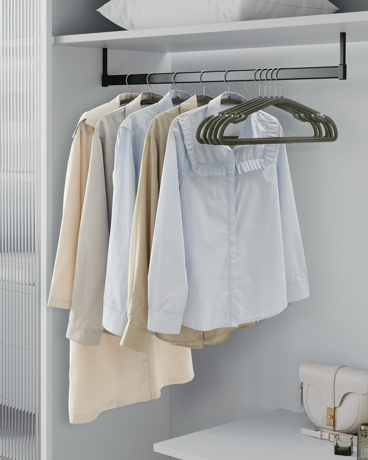 Velvet Hangers 50 Pack - Gray