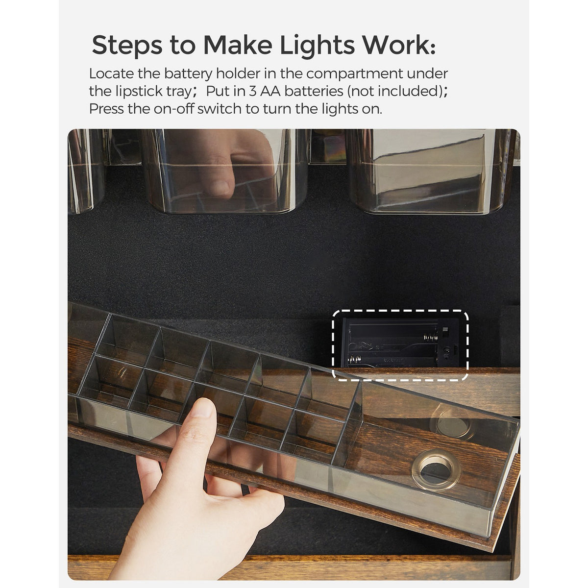 Jewelry Cabinet - With LED Lights
