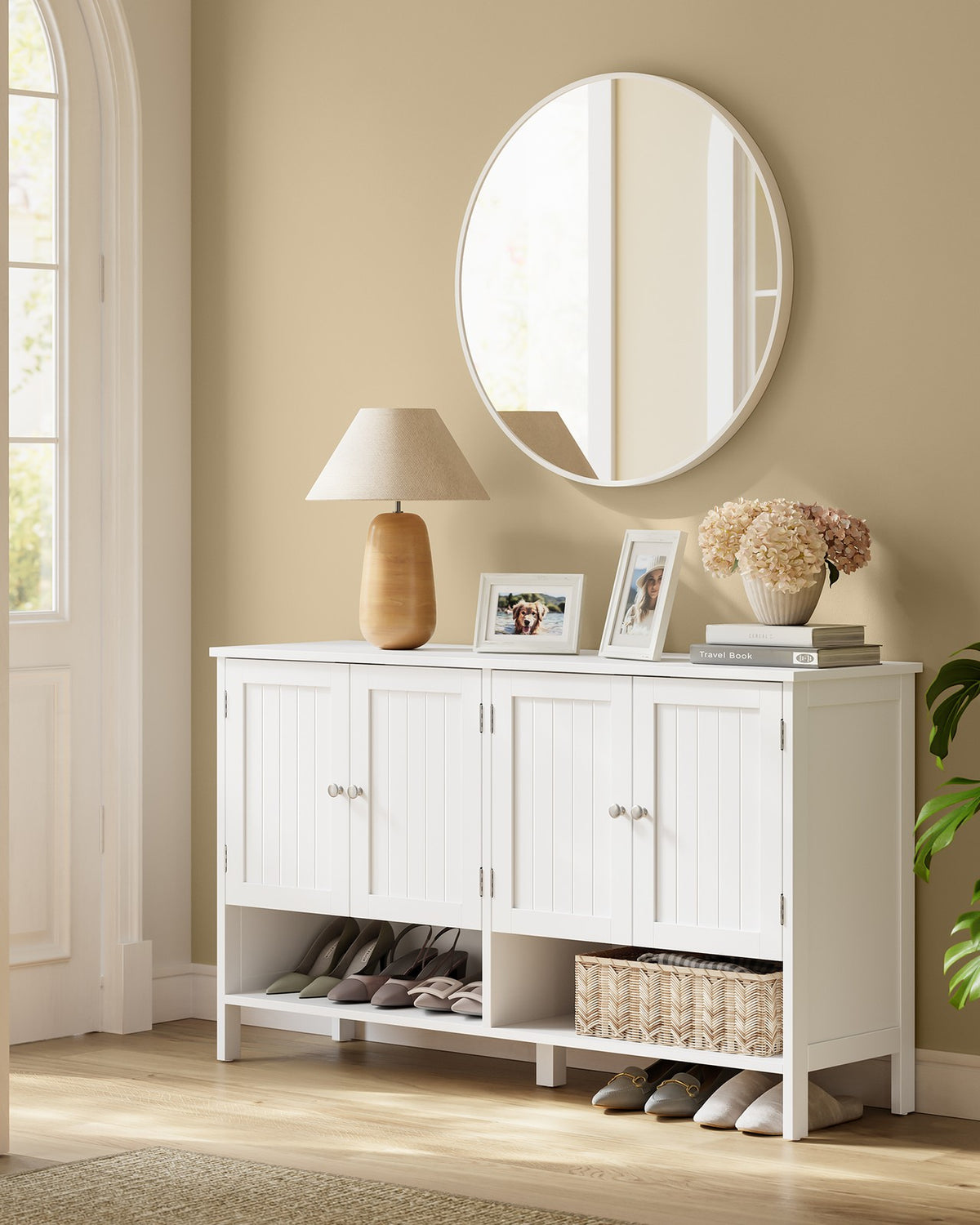 Shoe Cabinet - 3-Tier Shoe Storage Organizer