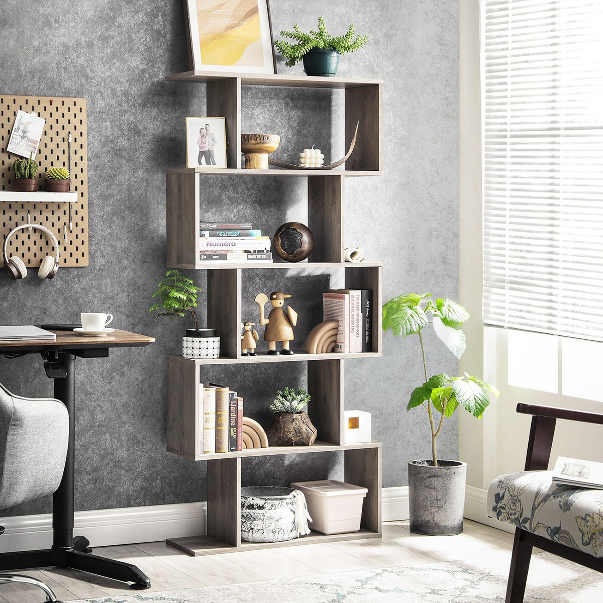 Bookcase and Display Shelf - White