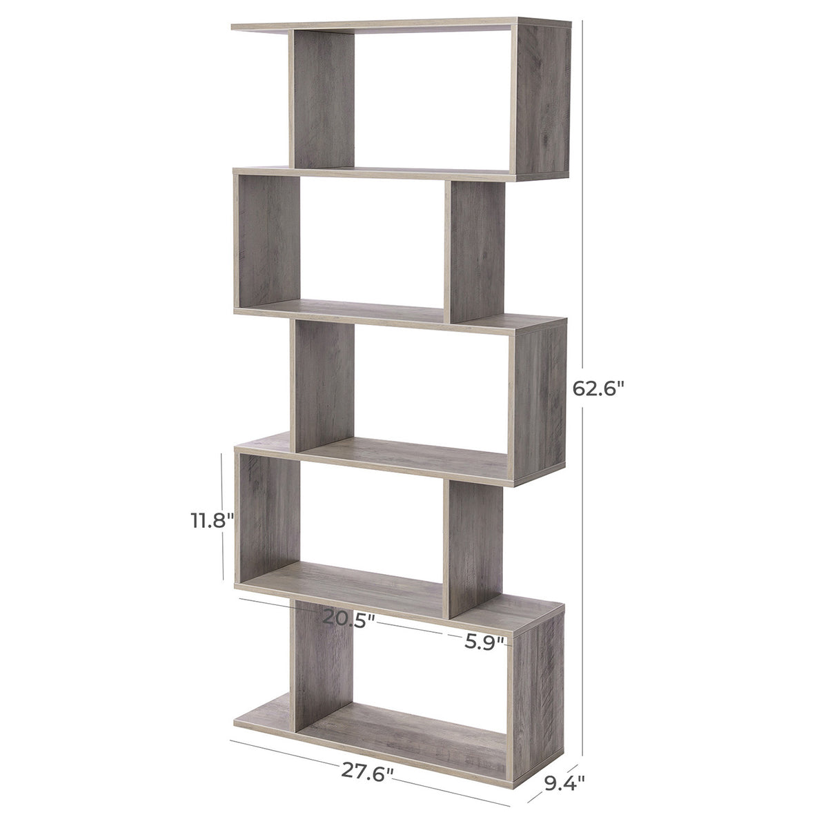 Bookcase and Display Shelf - White