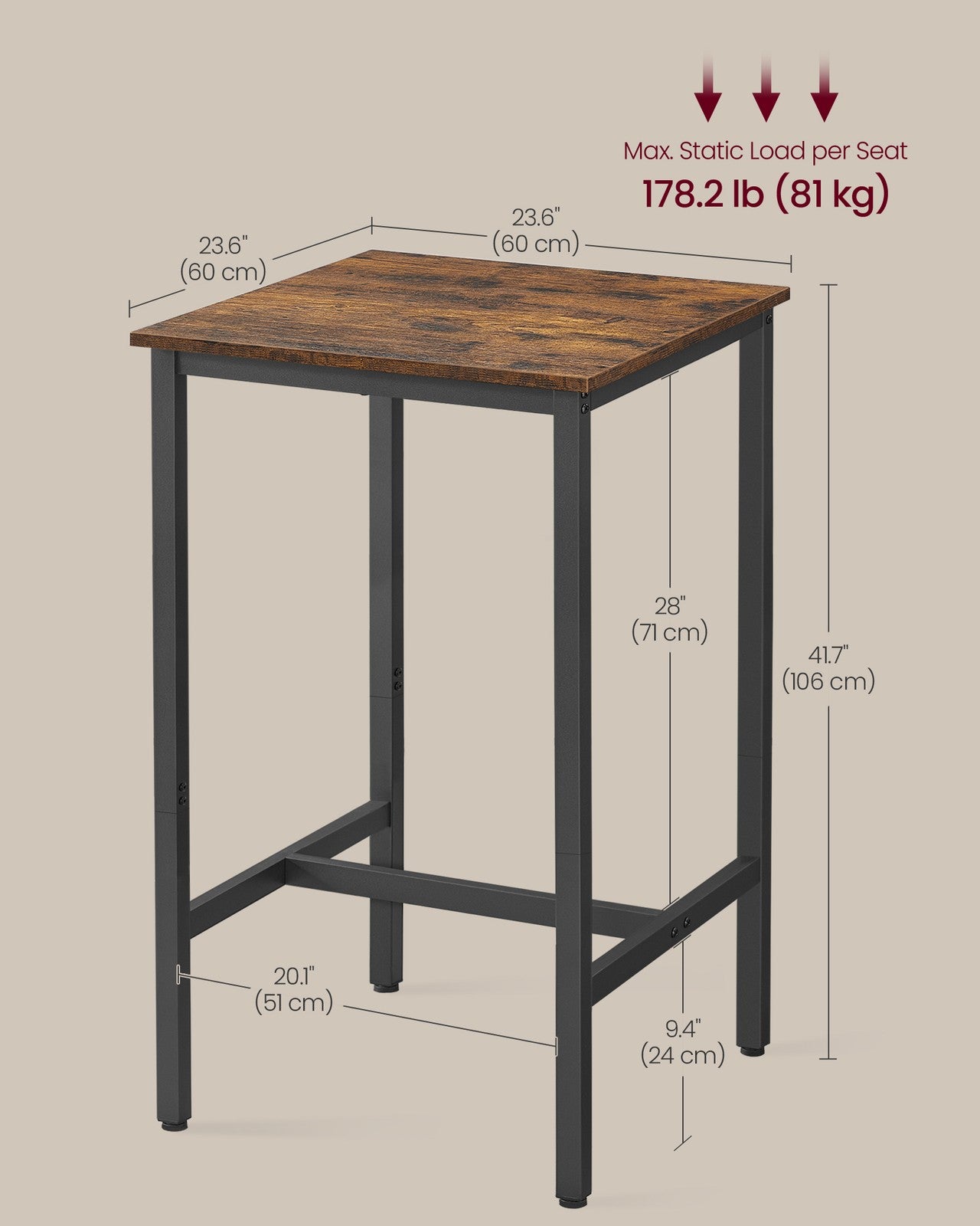 Small Kitchen Dining Table for Narrow Spaces