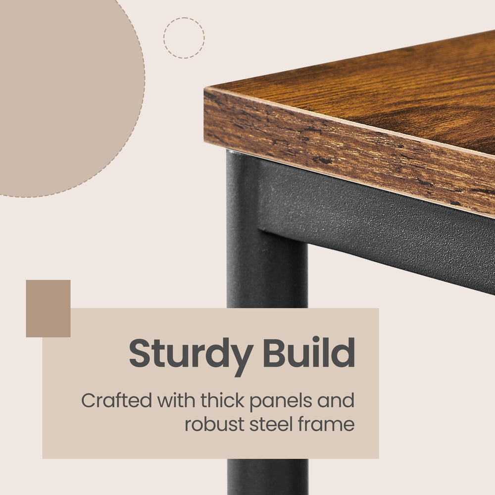 Two Tier Side Tables Set for Living Room and Bedroom