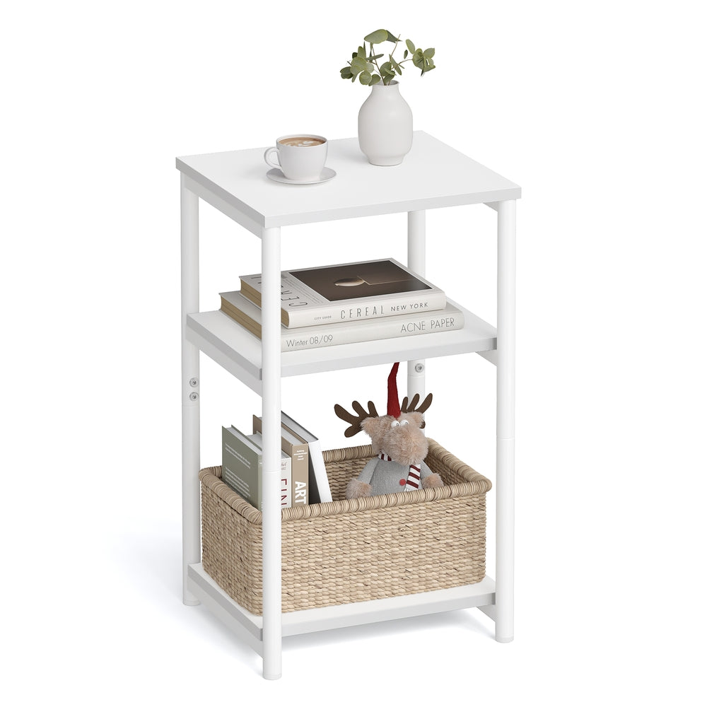 Small End Table - White
