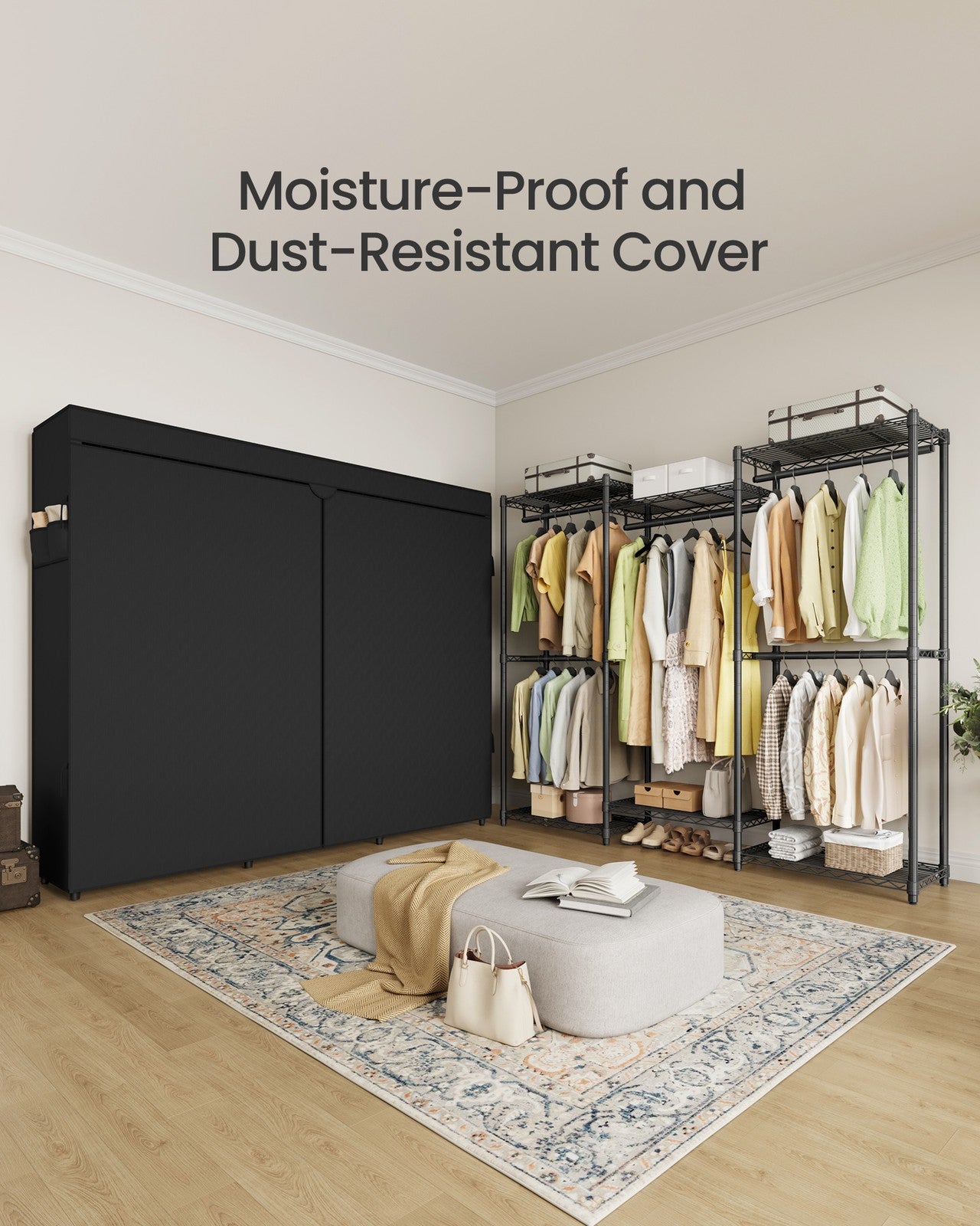 Heavy-Duty Clothes Rack - Garment Rack