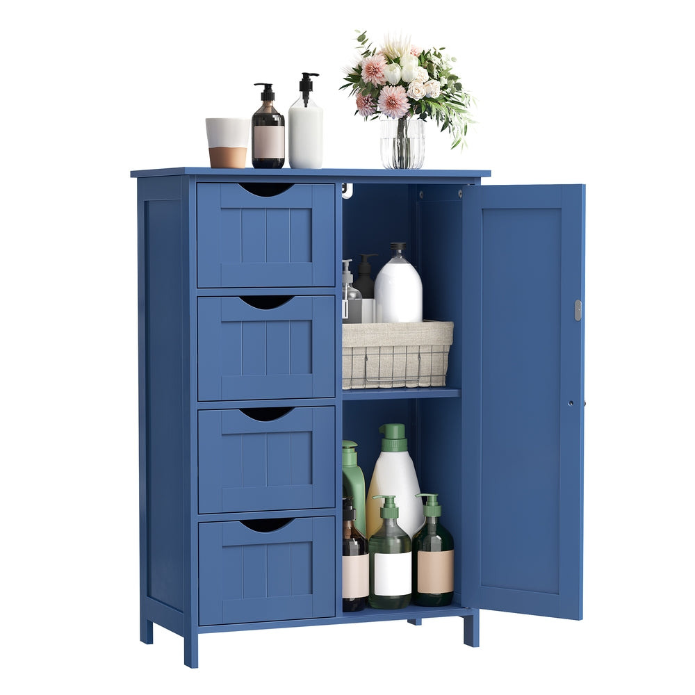 Freestanding Storage Cabinet - 32 inch - 2 Drawers and Adjustable Shelf