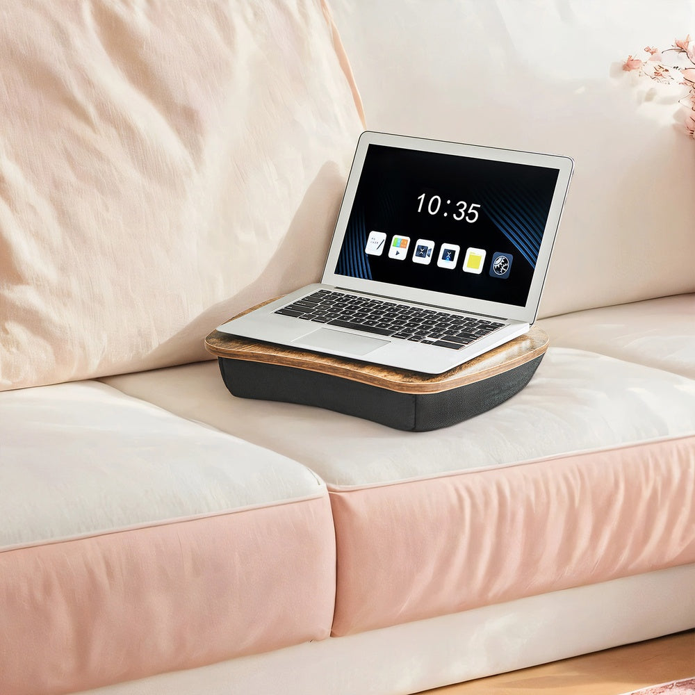 Laptop Bed Tray Desk with Handle for Sofa and Bedroom