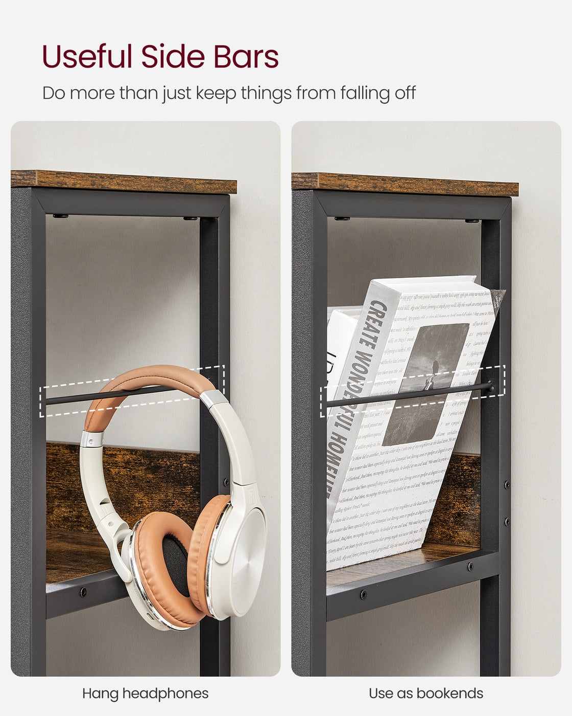 Bookshelf - 6 Storage Cubes