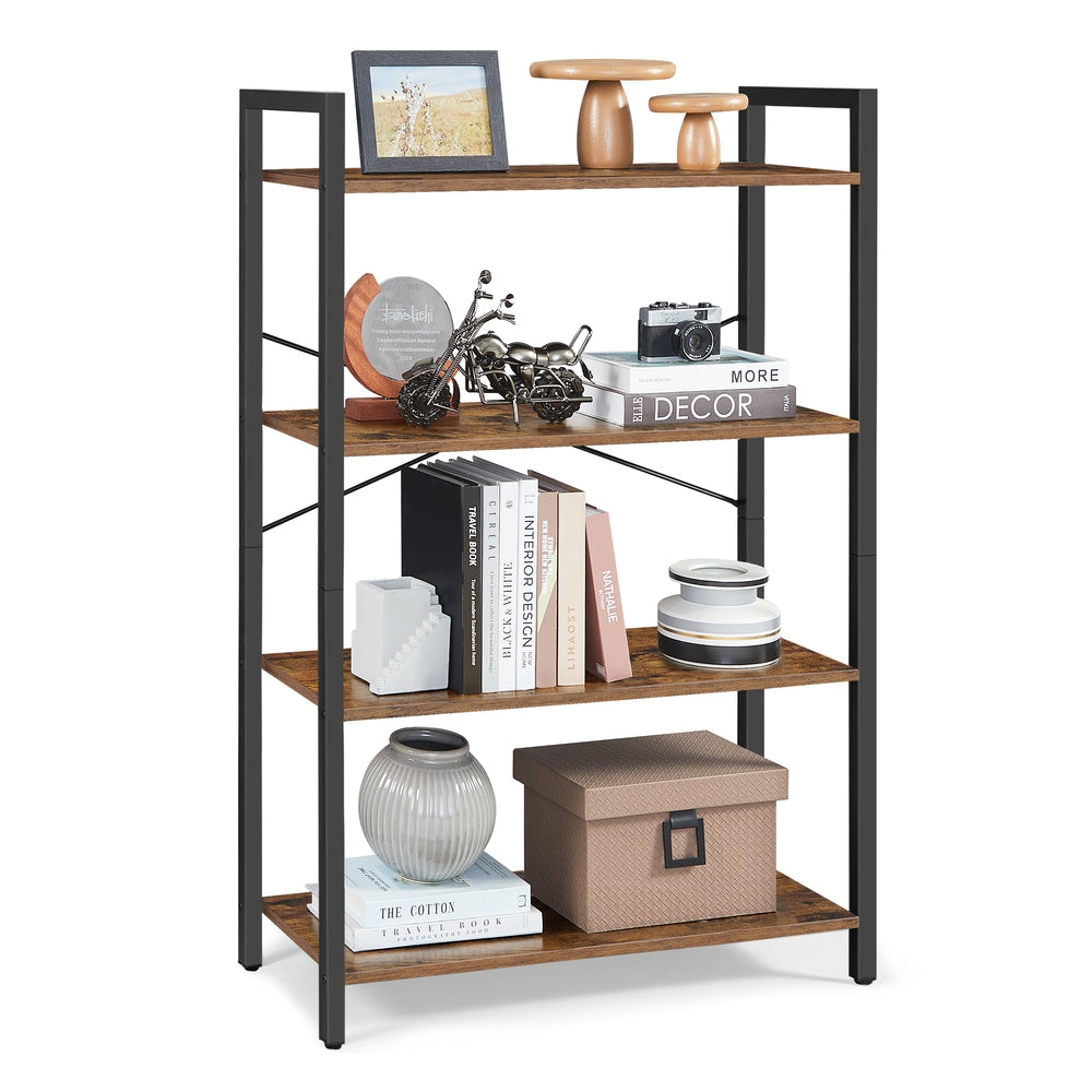 4-Tier Tall Bookshelf
