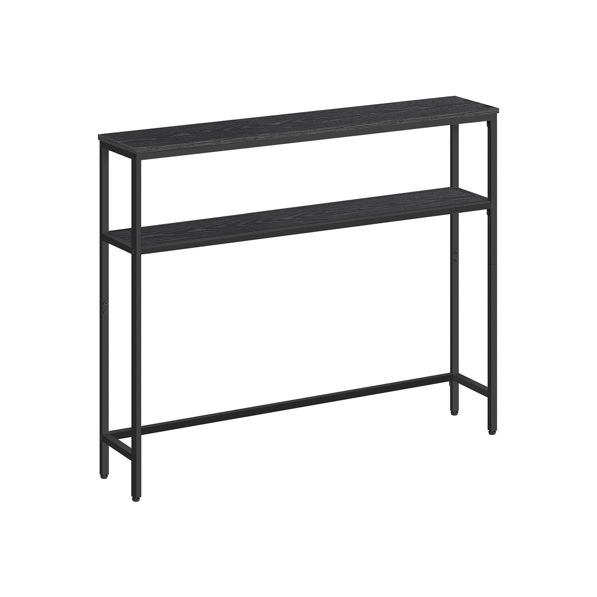 Console Table - 2-Tier - Narrow Entryway - 2 Shelves