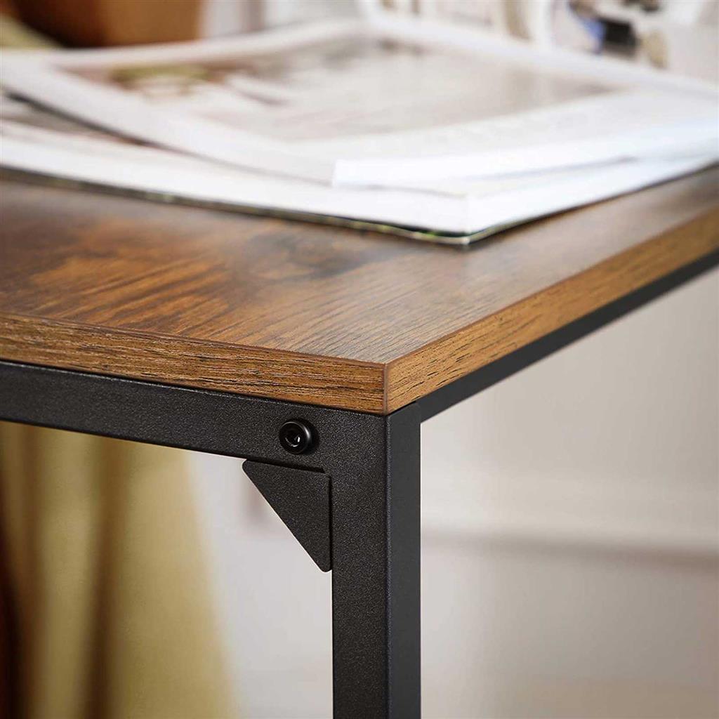 C Shape End Table for Couch or Sofa