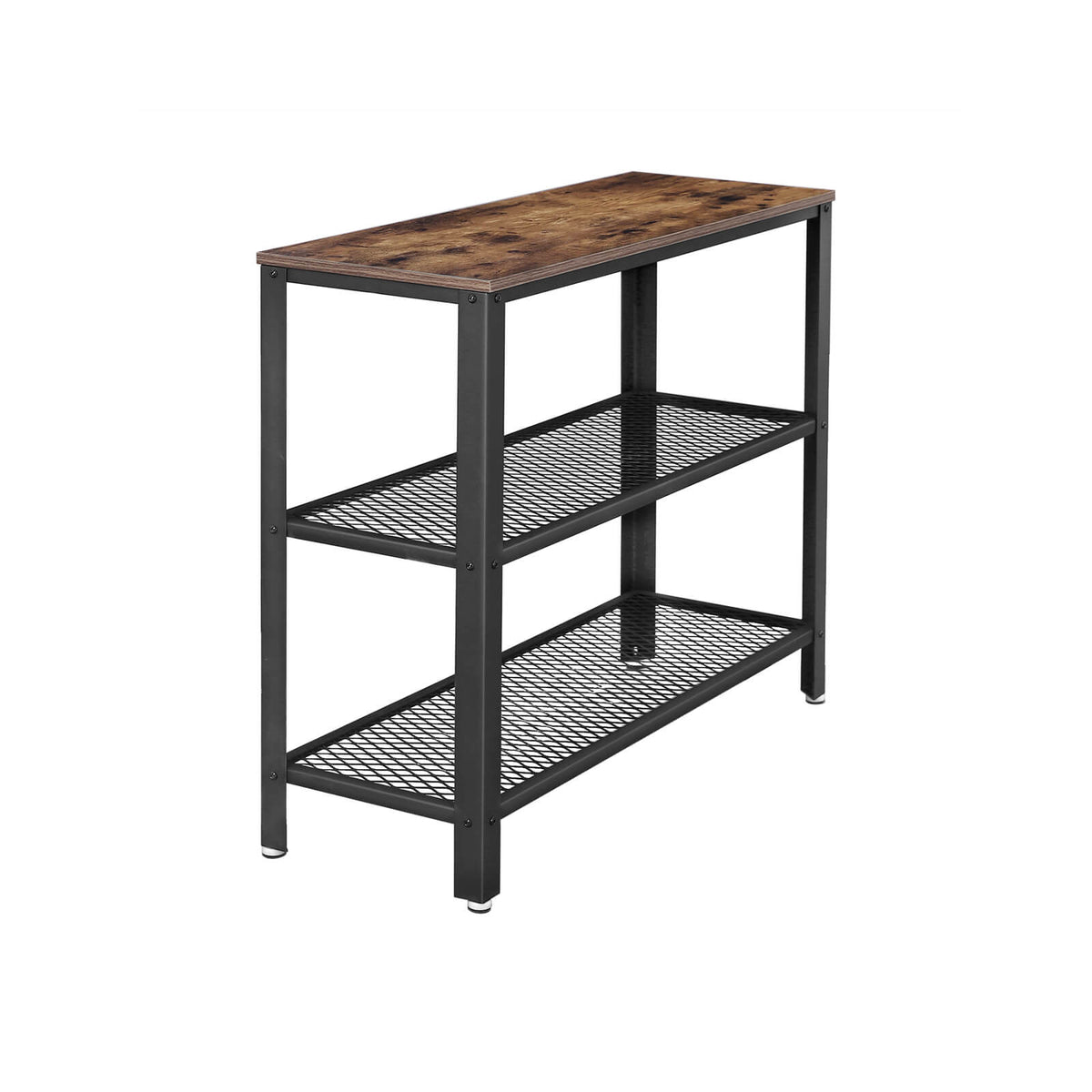 Console Table - 3-Tier Storage - Narrow Design