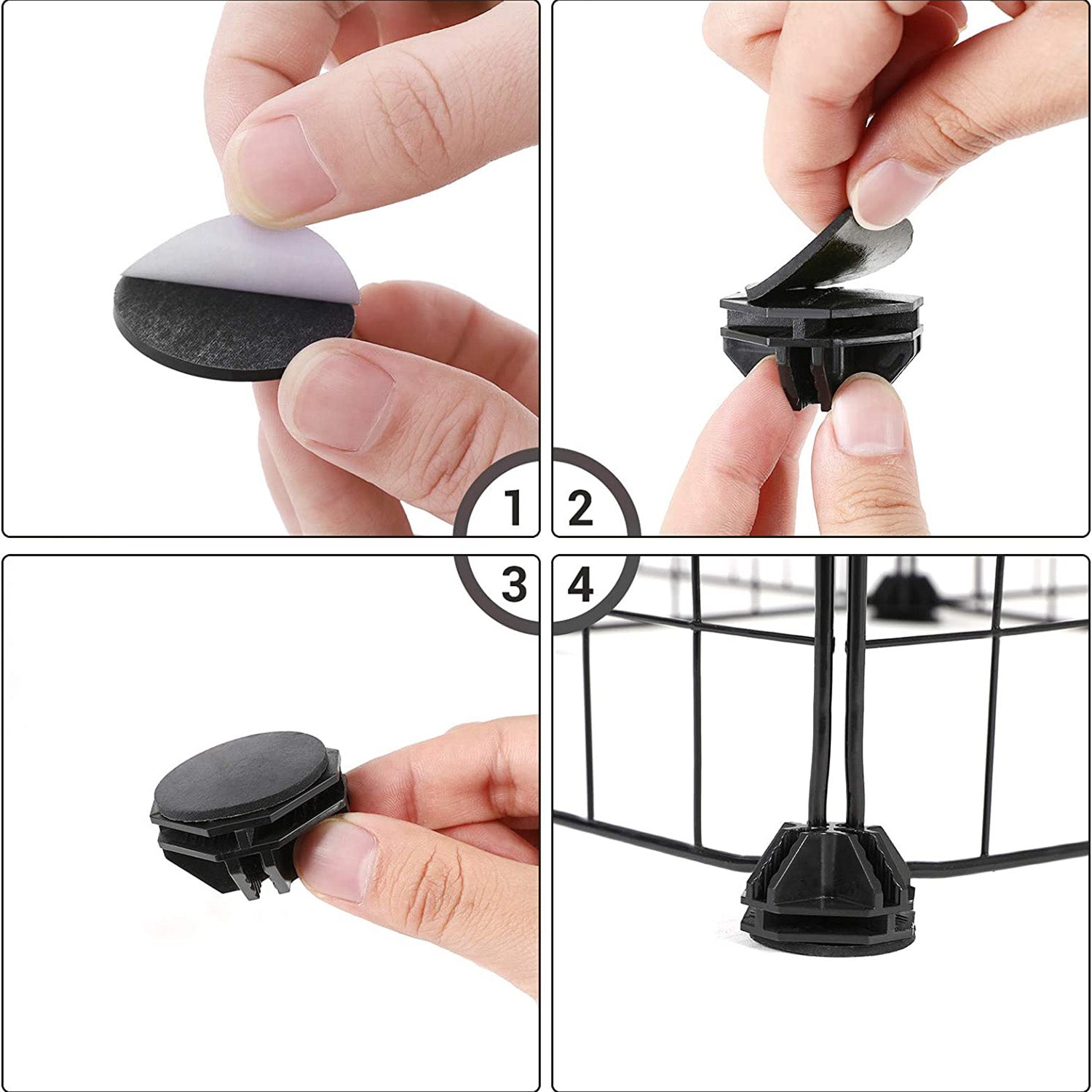 Pet Playpen with Divider Panel