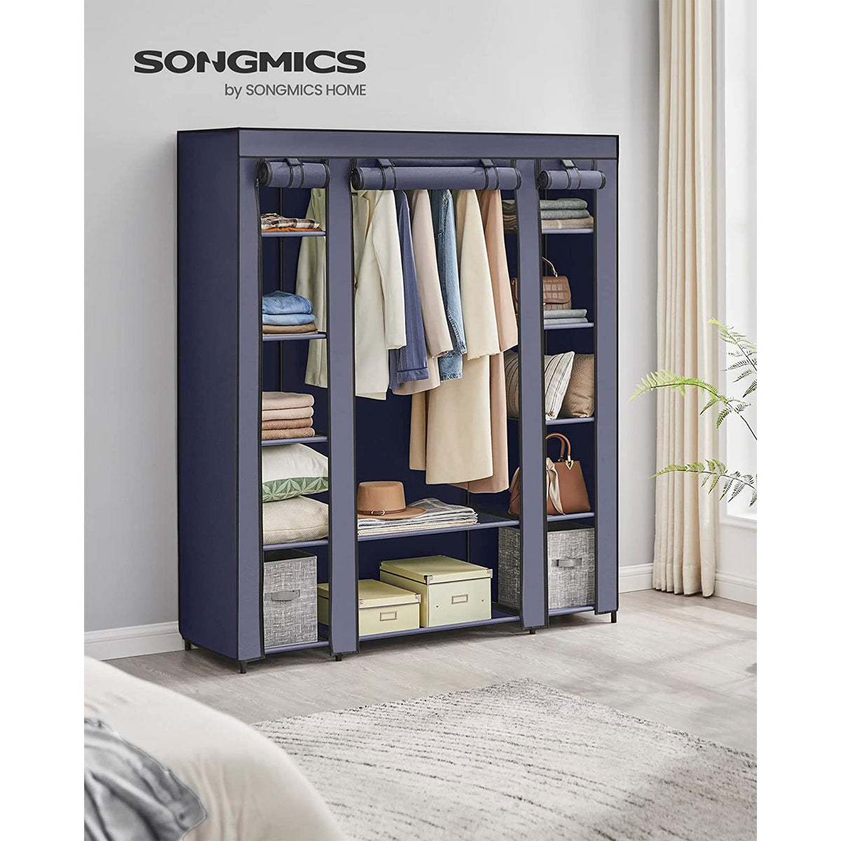 Closet Wardrobe - Non-Woven Fabric Cover