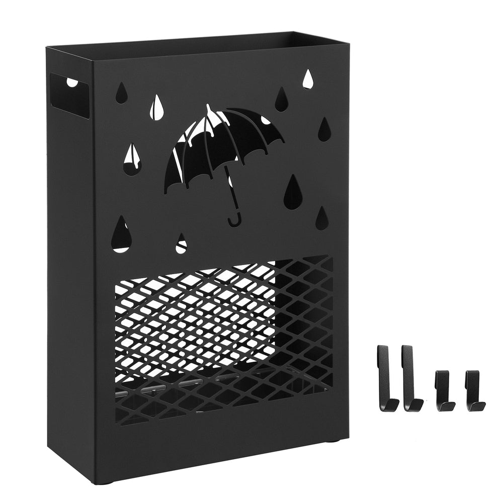 Metal Umbrella Stand - Cutout Design