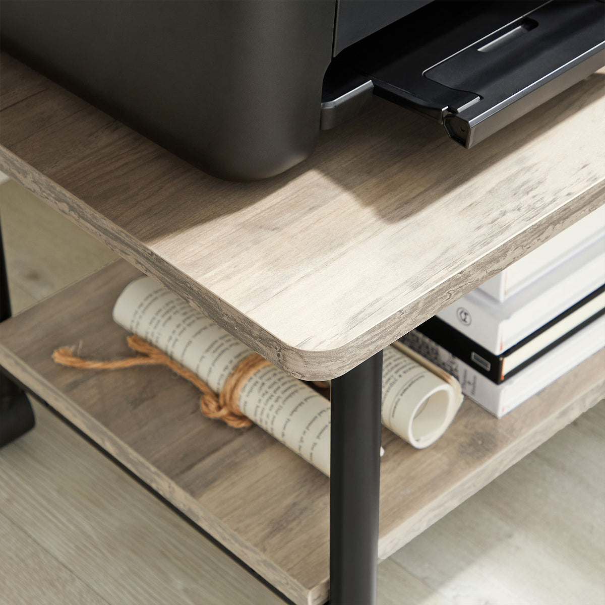 Under Desk Printer Stand