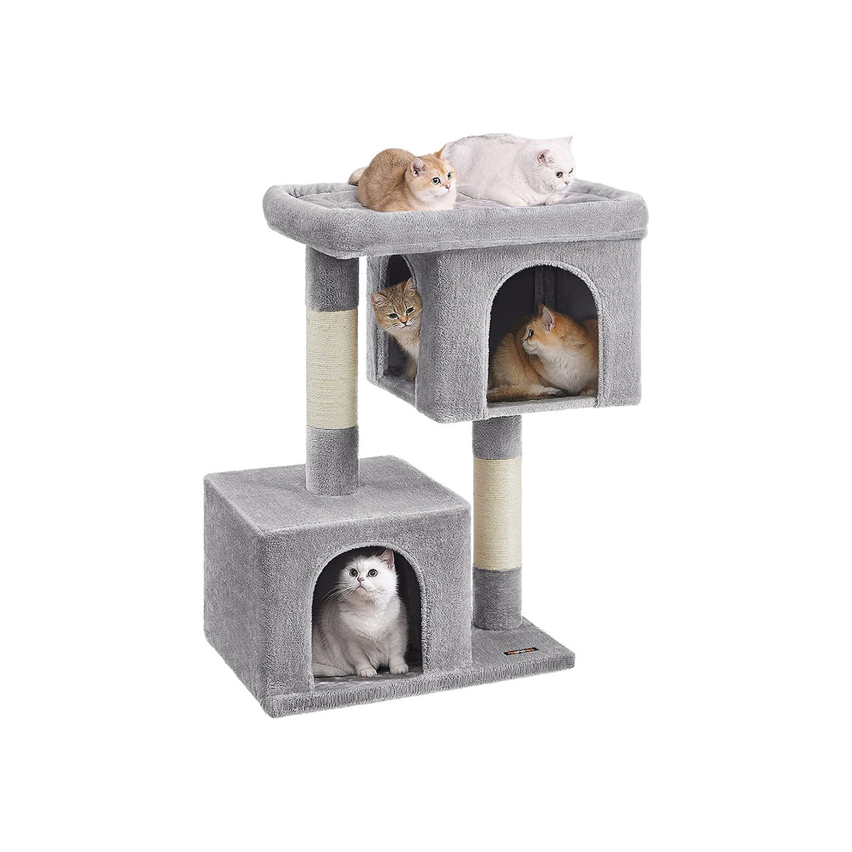 Cat Tree - Sisal Scratching Posts - For Cats Up to 16 lb - 33.1-Inch