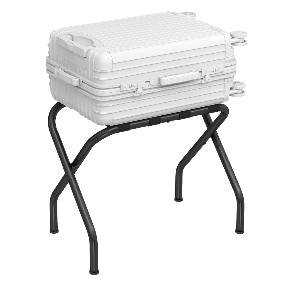 Set of 2 Luggage Rack for Guest Room - Matte Black