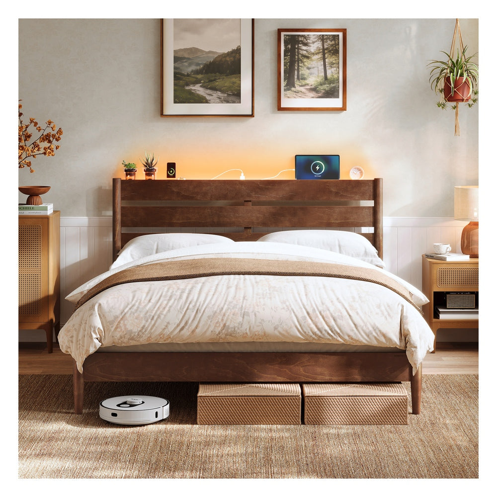 Queen Bed Frame - With Headboard