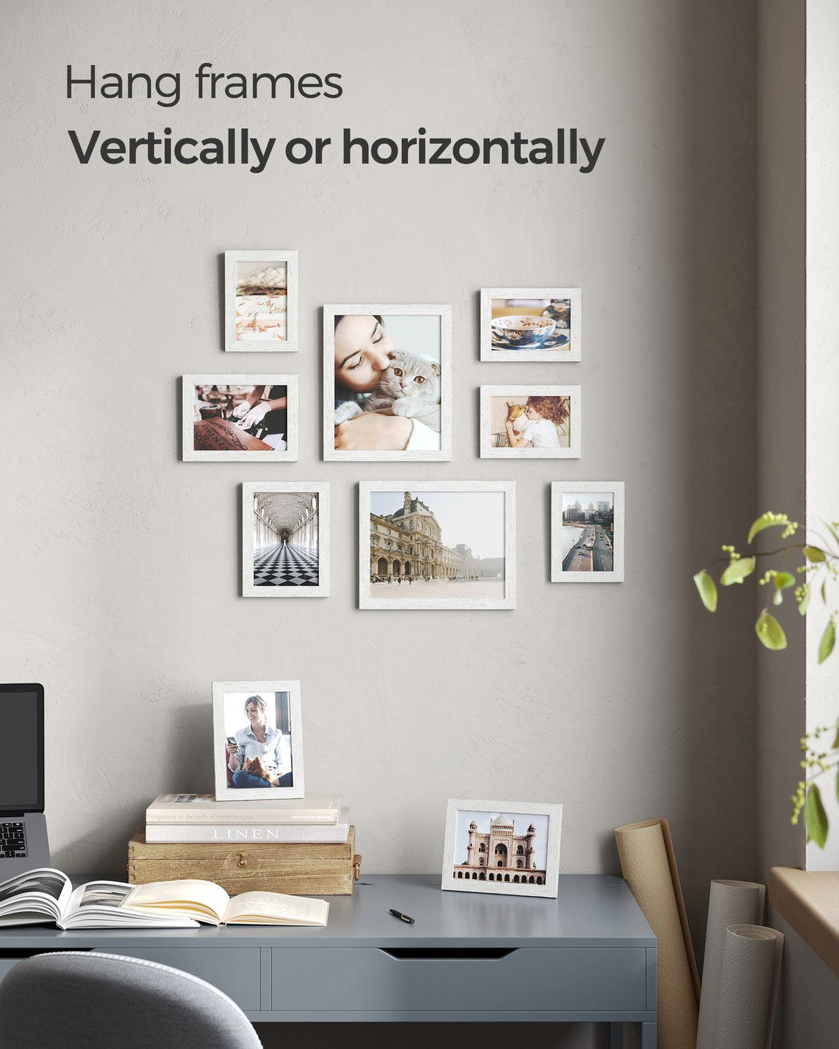 Collage Picture Frames - Set of 10