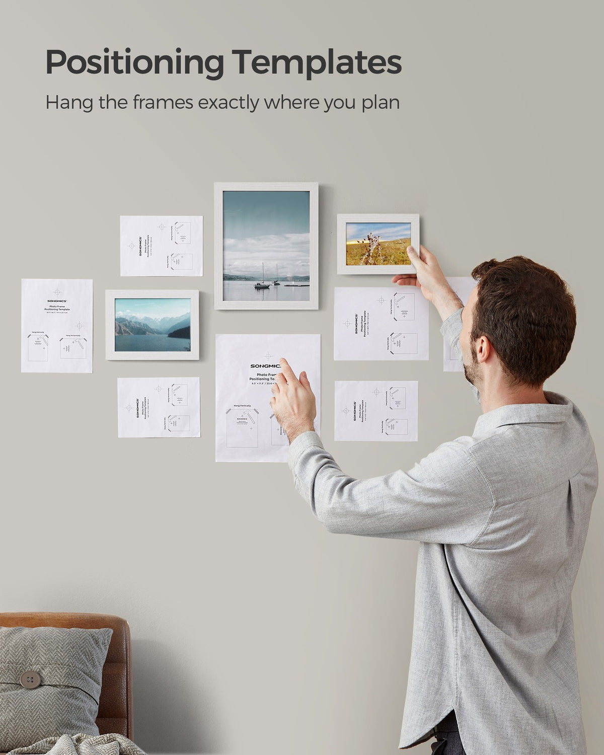 Collage Picture Frames - Set of 10