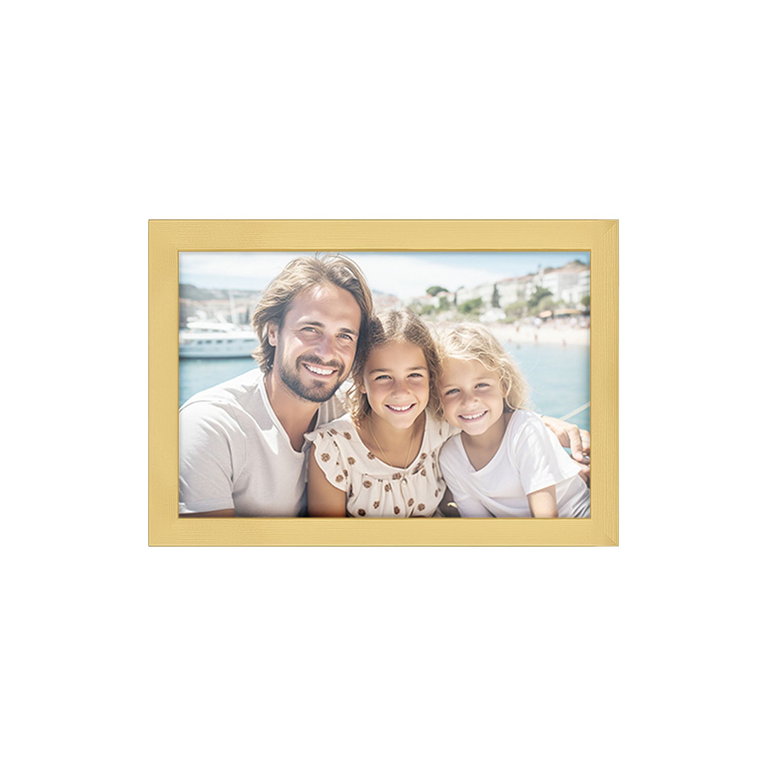 4x6 Collage Picture Frames - 12-Pack - Pale Gold
