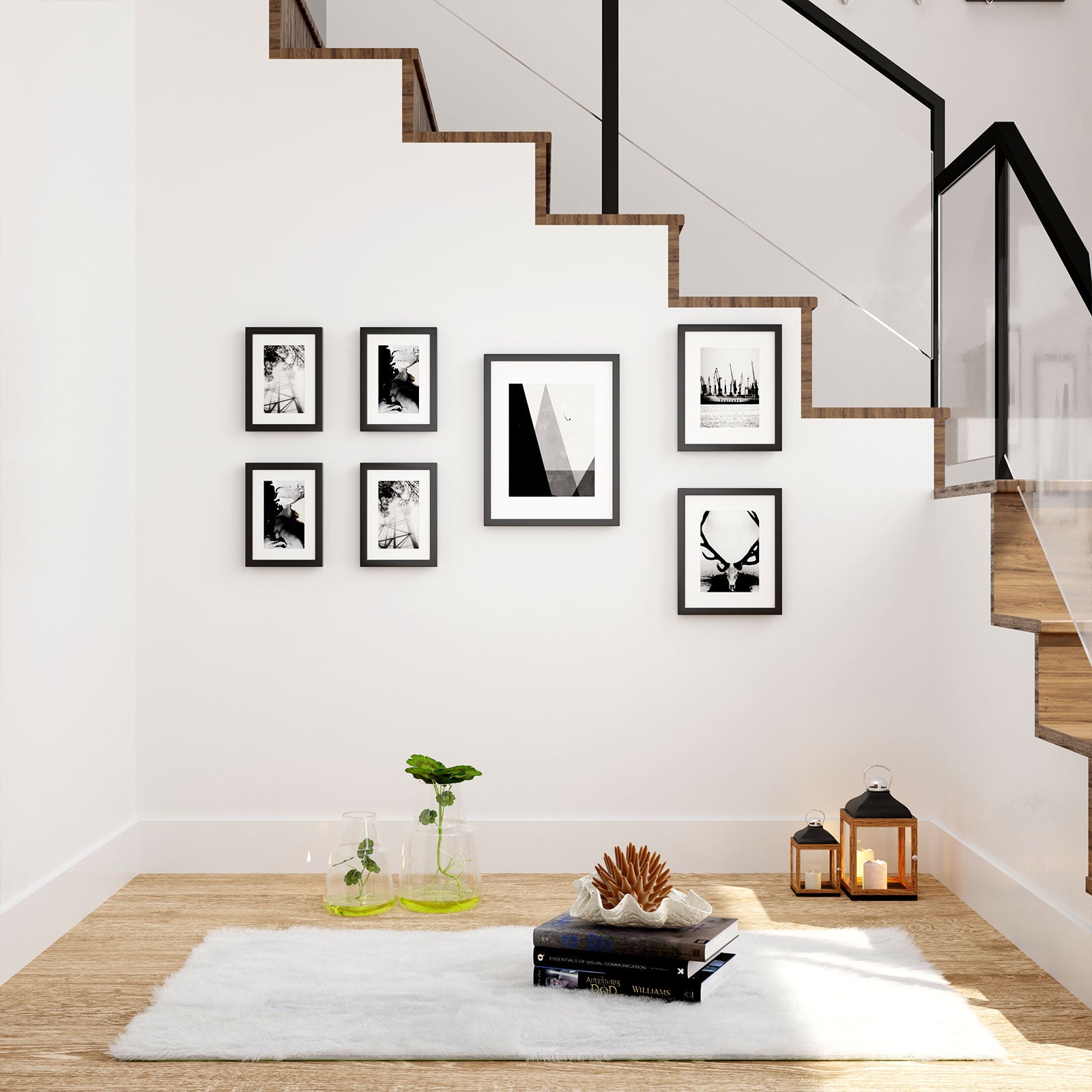 Picture Frames with 7 Mats