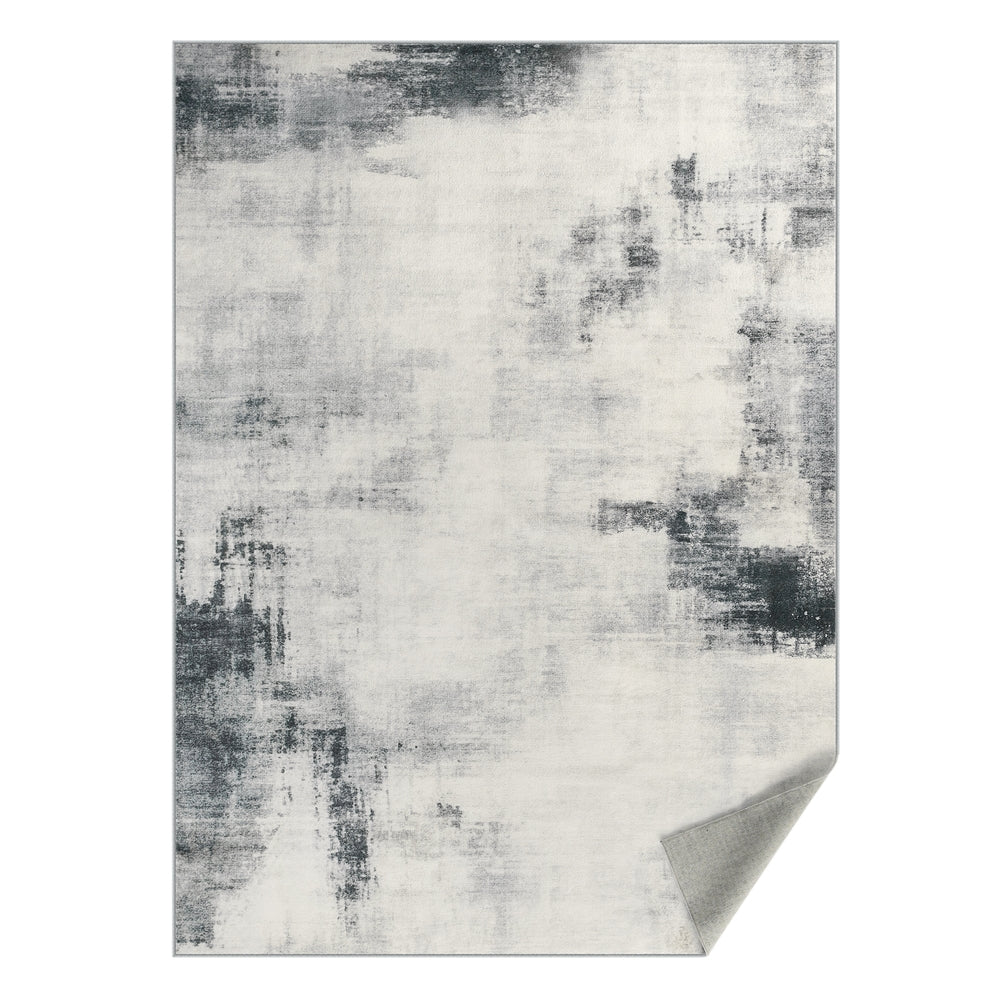2x3 Ft Area Rug - Modern Abstract Style - Dove Gray (UTAR073G01)