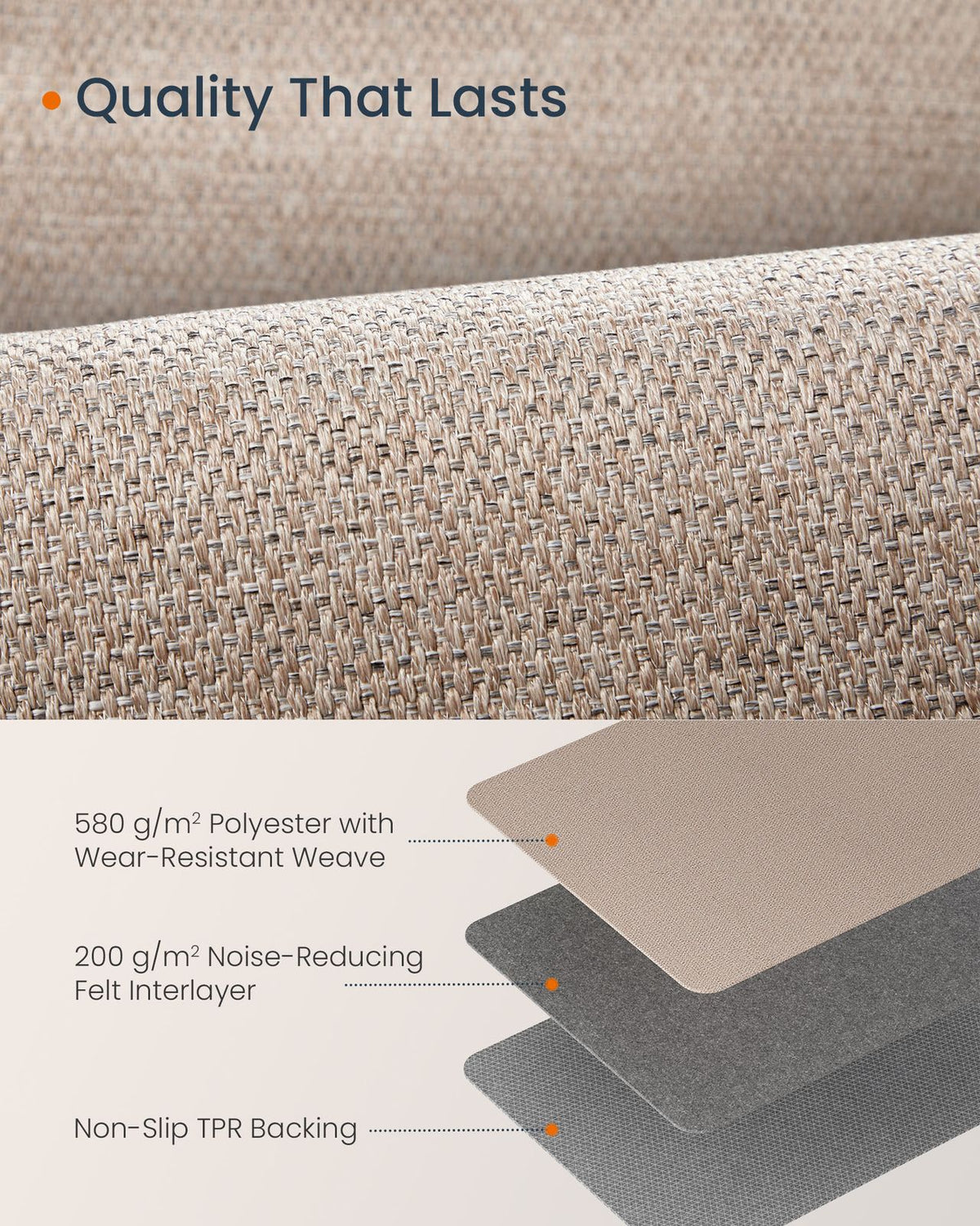 Area Rug - 2x6 ft - For Living Room
