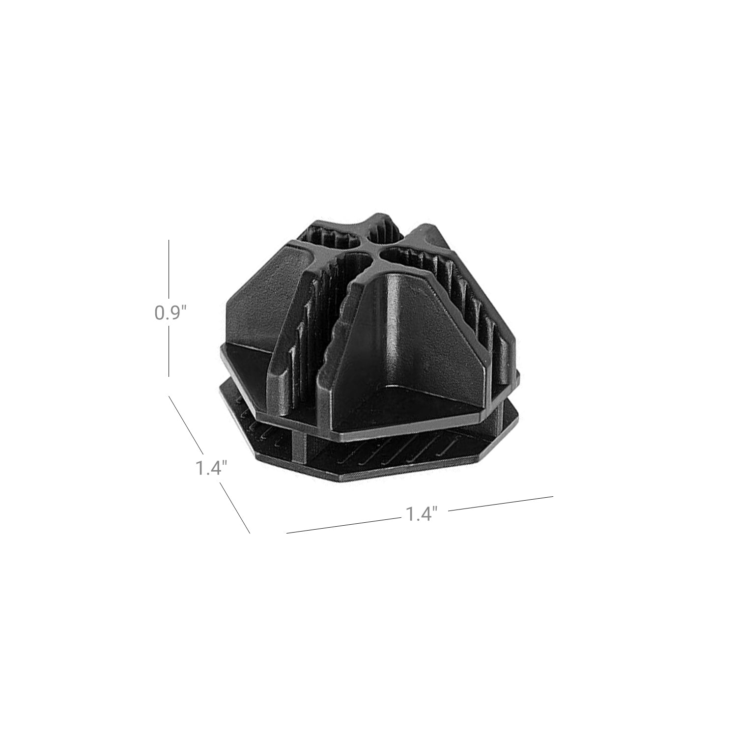 Plastic Connectors for DIY Wire Cube Storage Unit - 20 Pieces