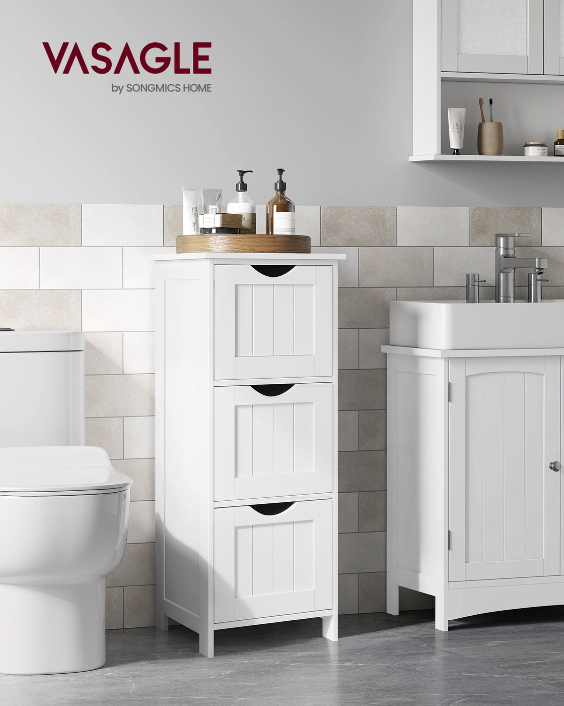 3 Drawers Floor Cabinet