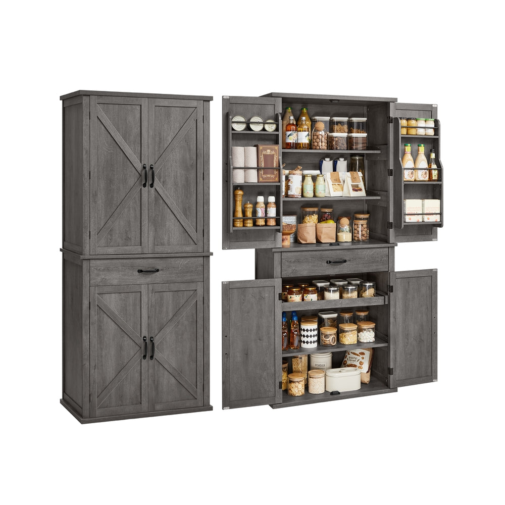 Pantry Cabinet - Misty Gray