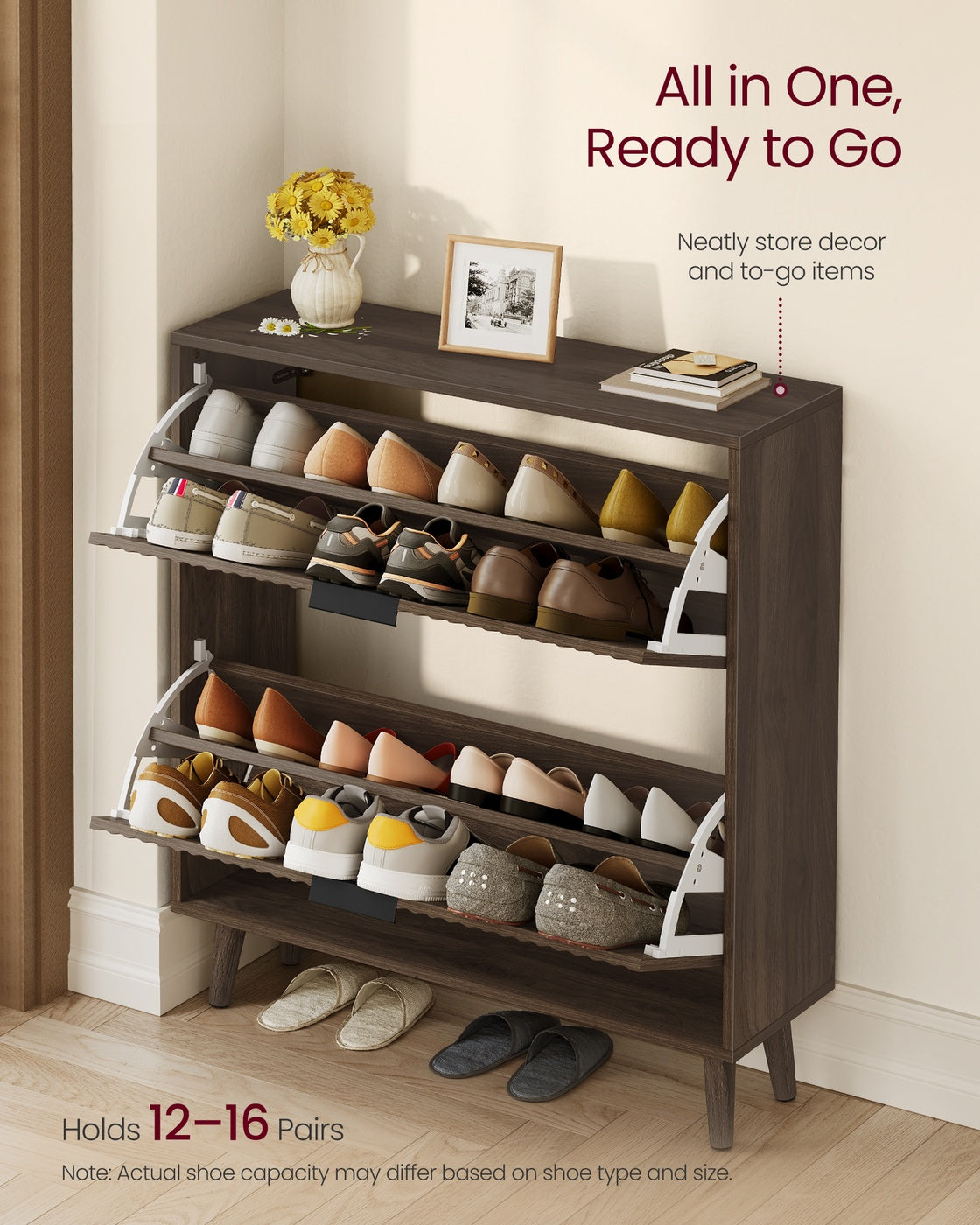 Slim Shoe Cabinet