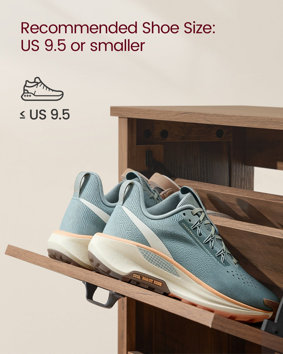 Tall Slim Shoe Cabinet