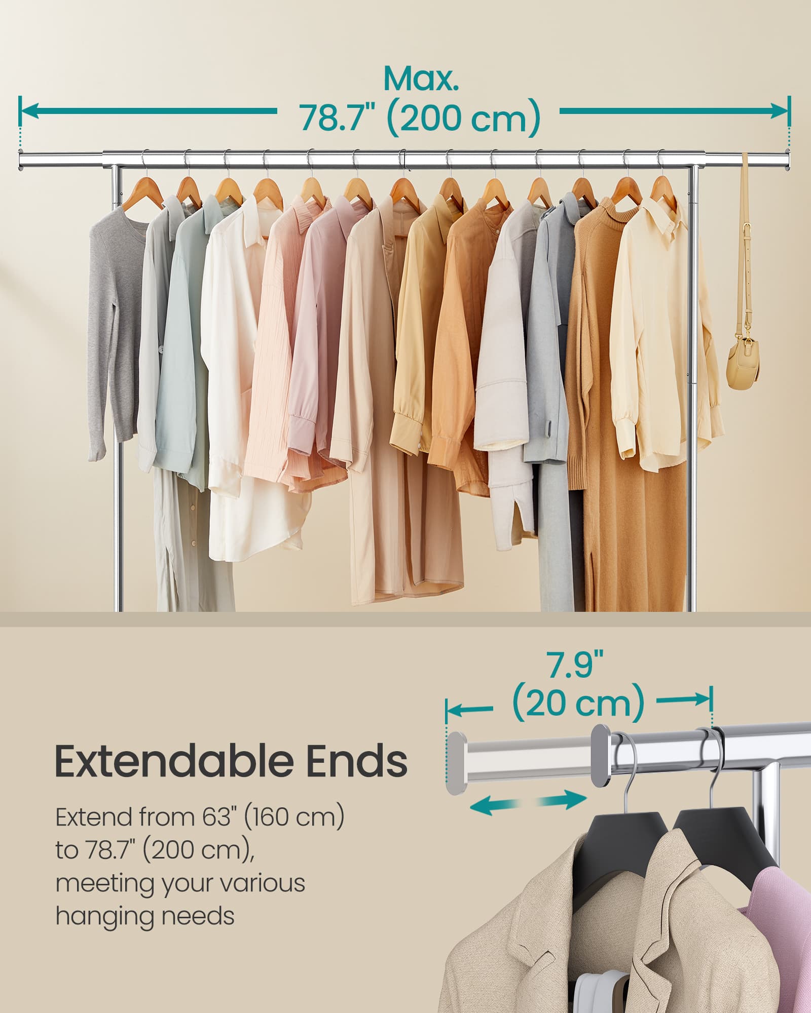 Heavy-Duty Garment Rack