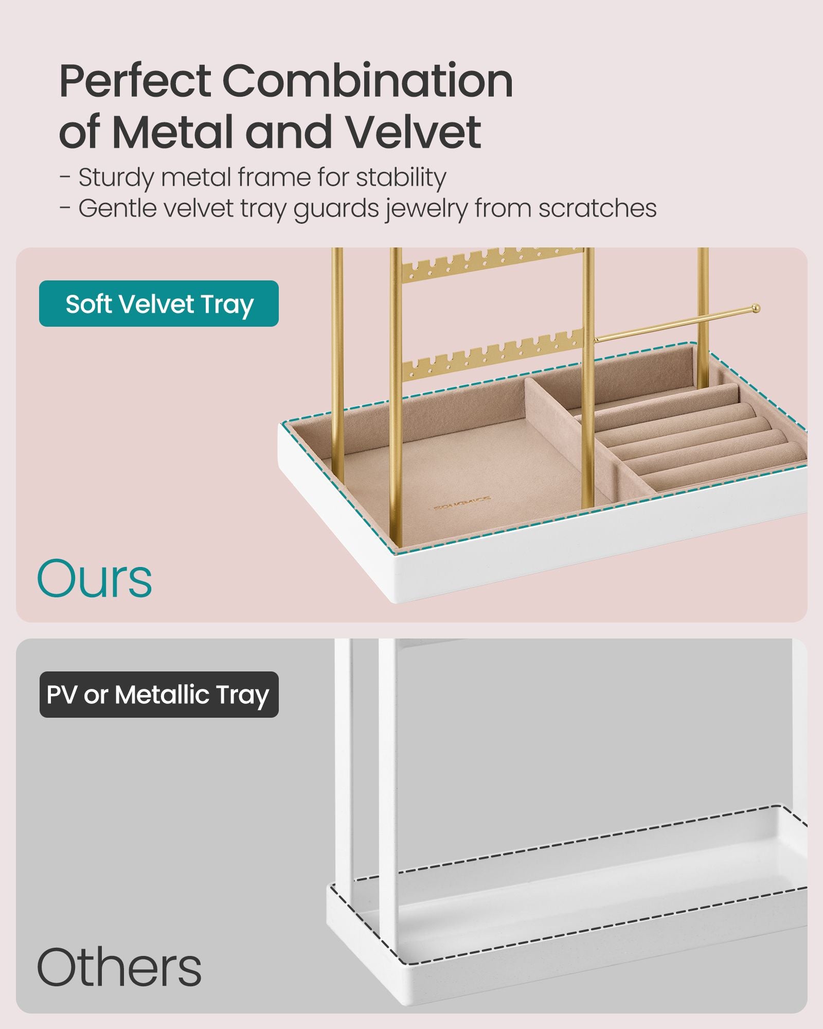Jewelry Holder - Gold