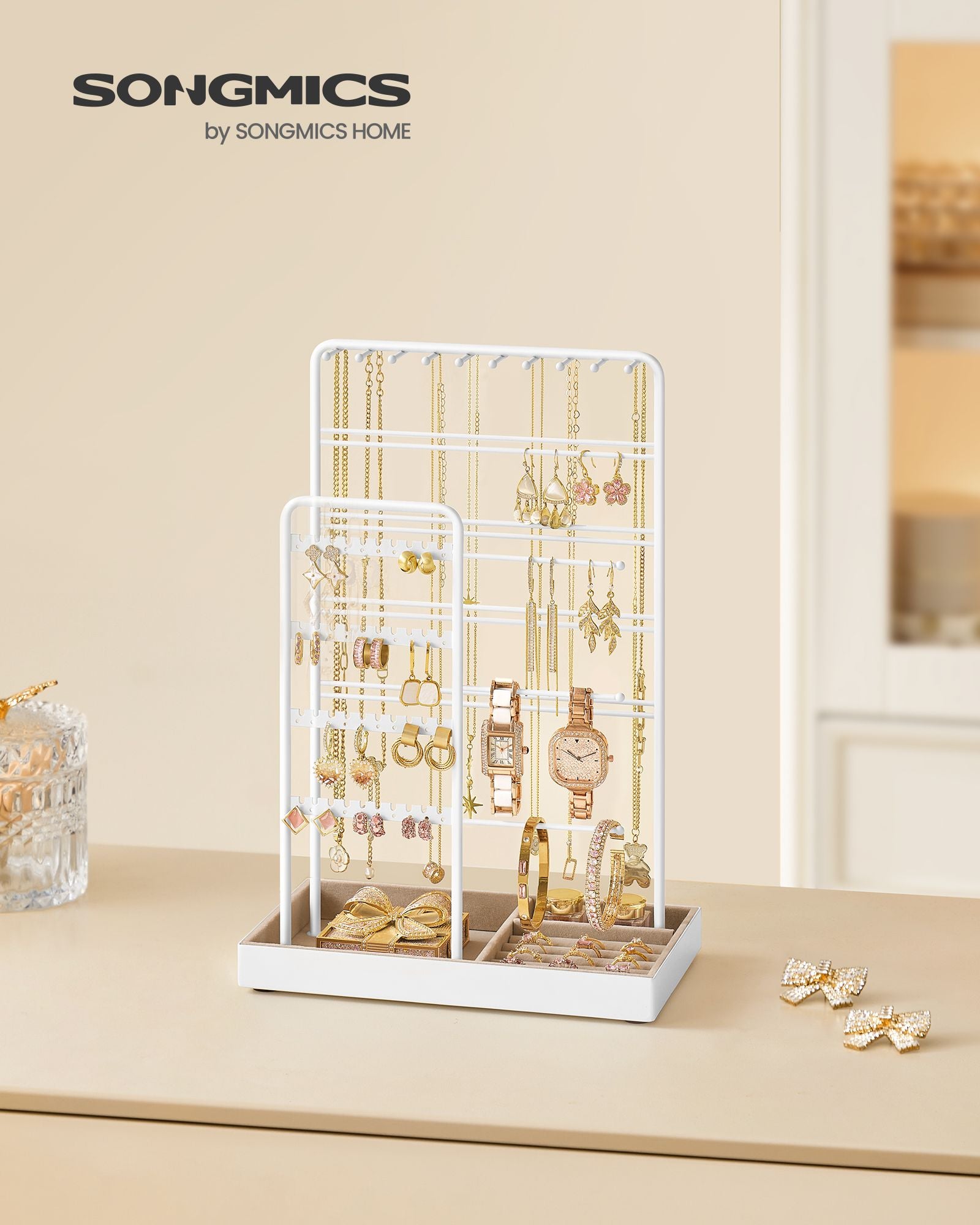Jewelry Holder - Matte White