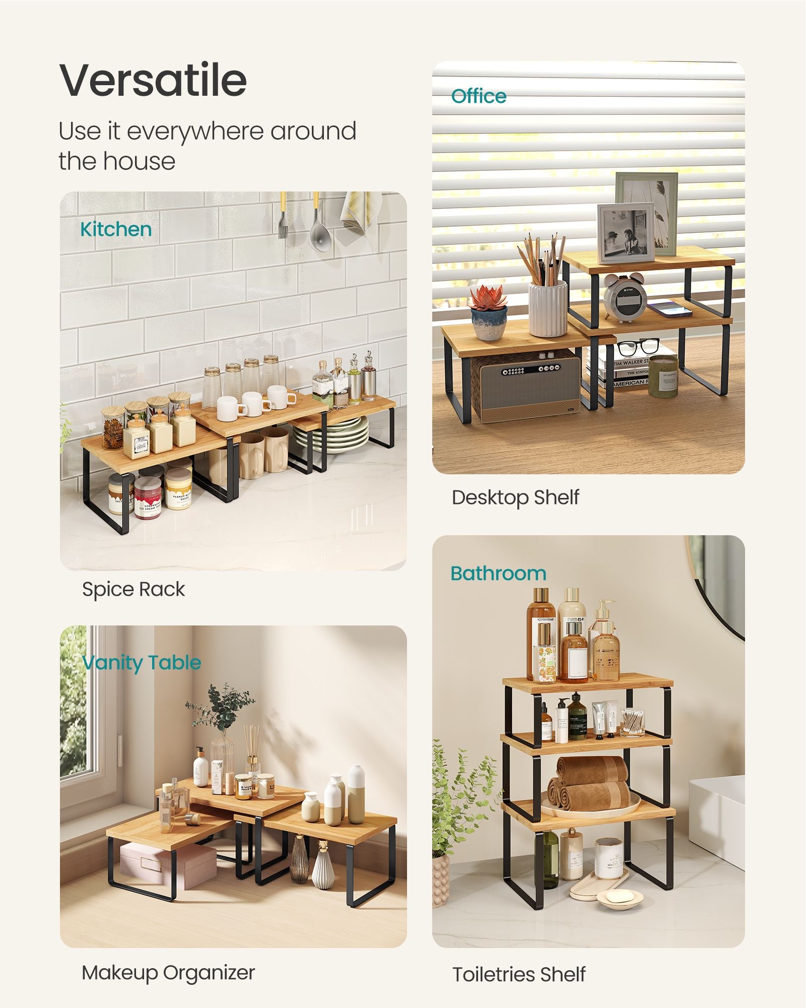 Cabinet Organizer Shelf