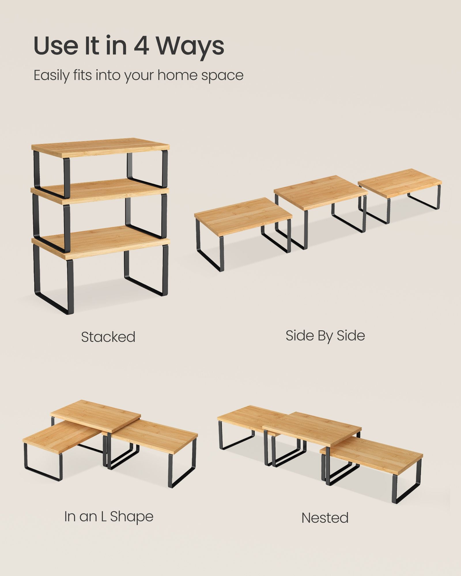 Cabinet Organizer Shelf