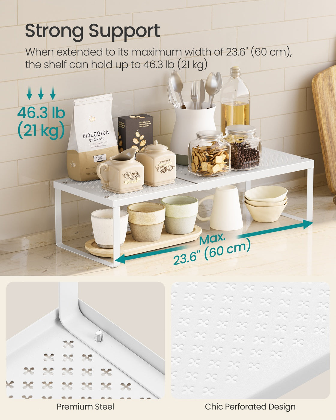 Expandable Spice Rack