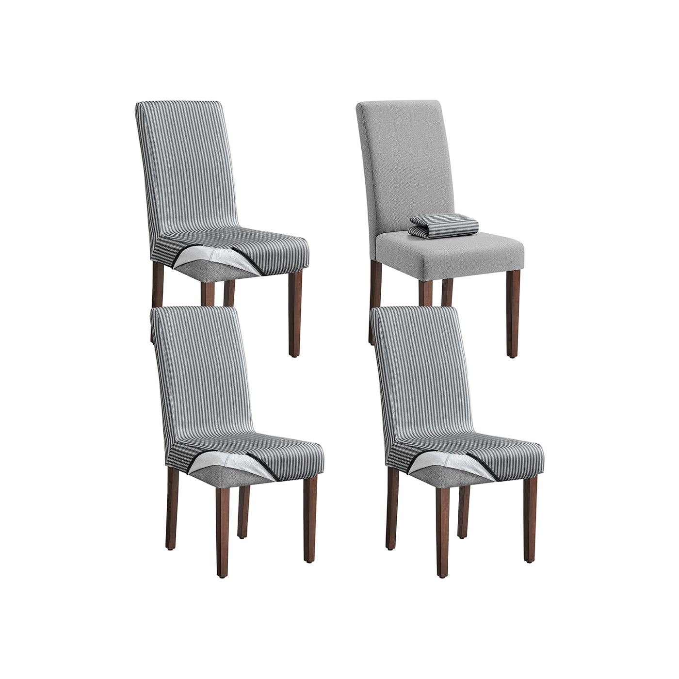 Parsons Dining Chairs - Gray