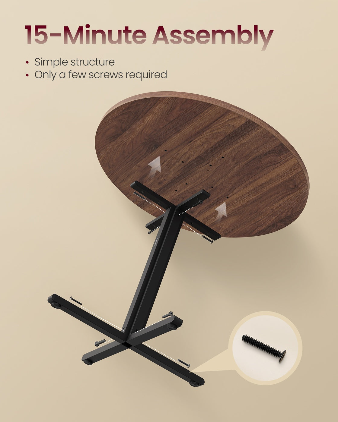 Round Kitchen Dining Table