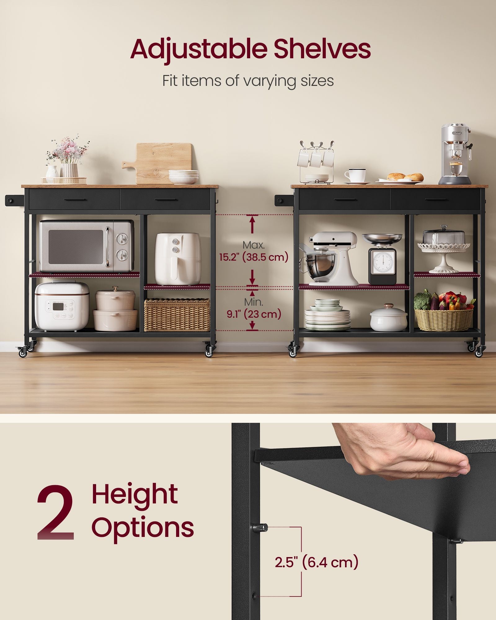 Kitchen Rolling Island