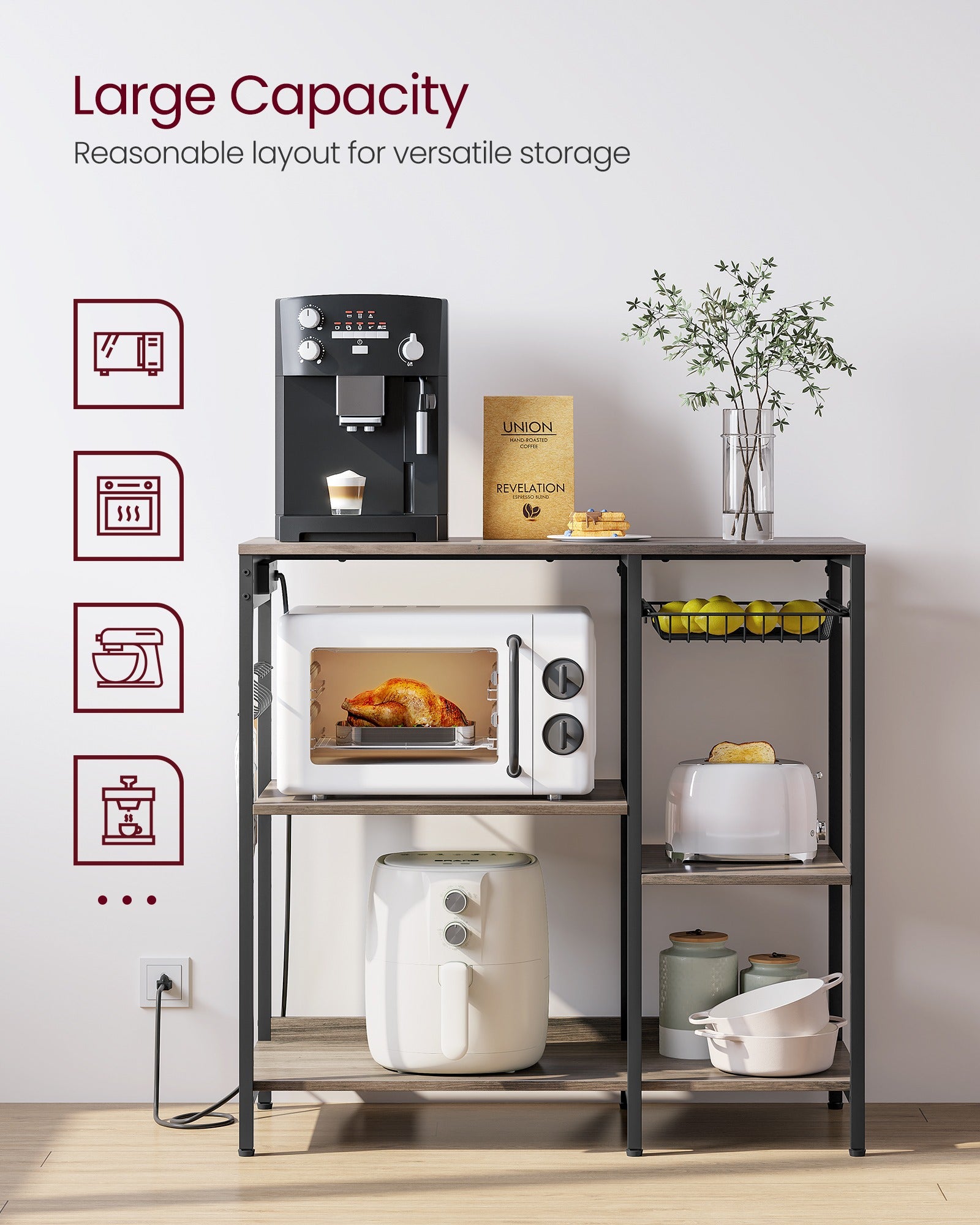Baker's Rack - Charging Station