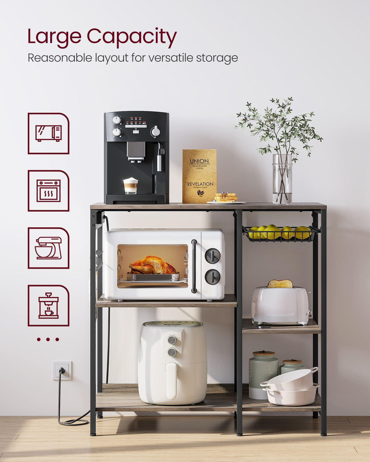 Baker's Rack - Charging Station